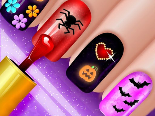 glow-nails-halloween